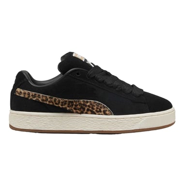 Puma Womens/Ladies XL Leo Leopard Print Suede Trainers (Black/Brown)