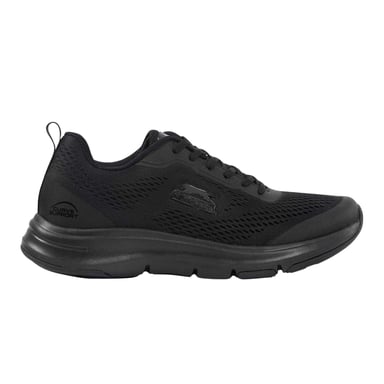 Slazenger Mens Curve Support Mesh Trainers (Black)
