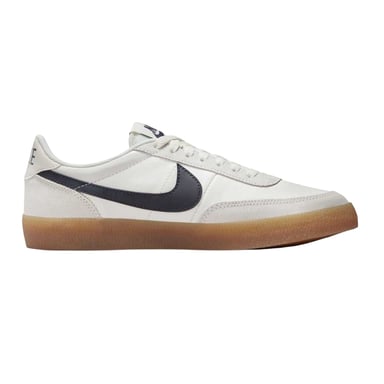 Nike Womens/Ladies Leather Flat Trainers (White/Grey/Gum)