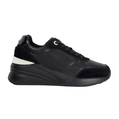 Dune London Womens/Ladies Elatie Hidden Leather Trainers (Black)