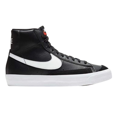 Nike Childrens/Kids Blazer 77 Leather High Top Trainers (Black/White)