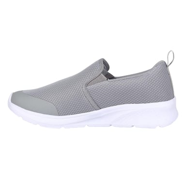 Slazenger Mens Zeal Slip-on Shoes (Grey/White)