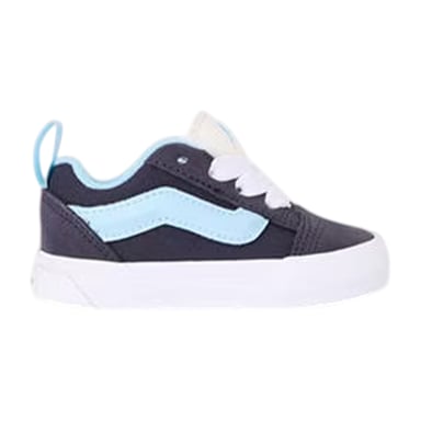 Vans Toddler Knu Skool Retro Low Trainers (Grey/Blue)