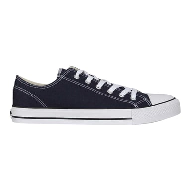 SoulCal Mens Canvas Flat Trainers (Navy)