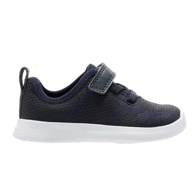 Clarks Baby Ath Flux Flat Trainers (Navy)