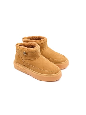 Pinko Boots Cognac