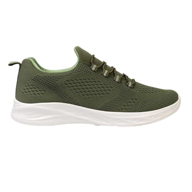 Donnay Womens/Ladies Knitted Flat Trainers (Army Green)