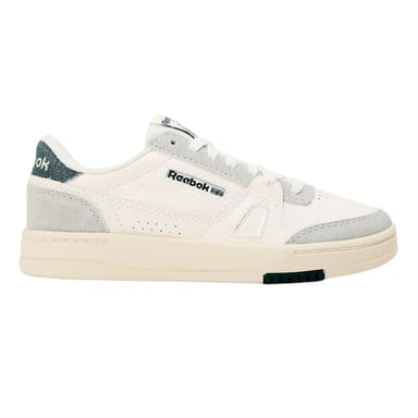 Reebok Childrens/Kids Leather Low Court Trainers (Chalk/Grey)