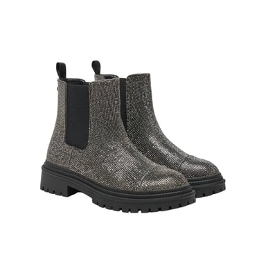 Steve Madden Womens/Ladies Moonlit Chelsea Boots (Pewter)