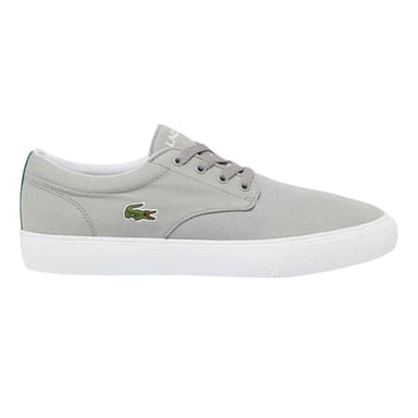 Lacoste Mens Canvas Grip Flat Trainers (Light)