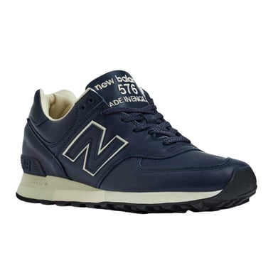 New Balance Womens/Ladies 576 Leather Low Cut Trainers (Sky Captain)