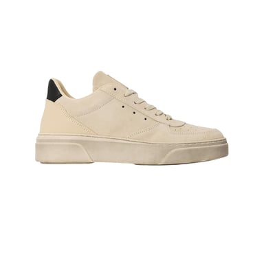 Steve Madden Mens Brent Suede Shoes (Beige)