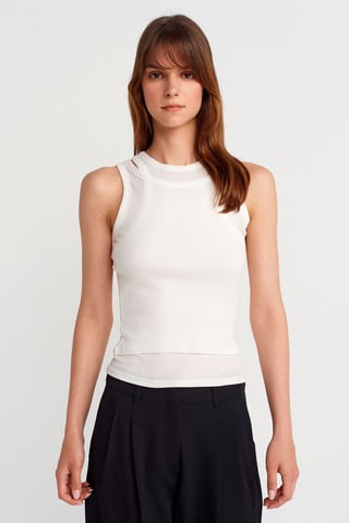 Cotton Ribbed Crop Cami
