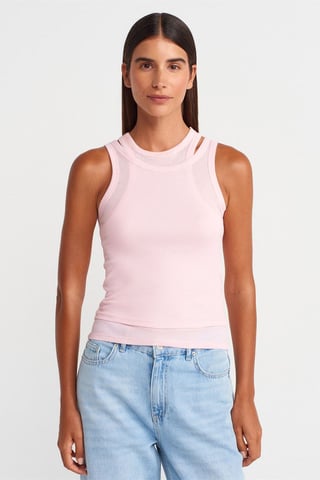 Cotton Ribbed Crop Cami