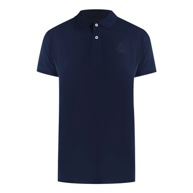 Polo Shirt Met Logo Van Een Ijsbergdriehoek In Marineblauw