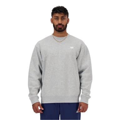 New Balance Mens Crew Neck Regular Sweatshirt (Grey)