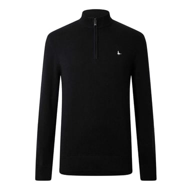 Jack Wills Mens Funnel Neck Jumper (Black)