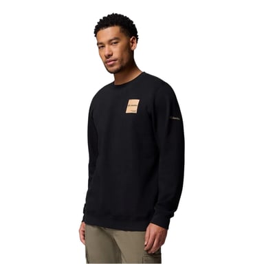 Columbia Mens Trek Crew Neck Sweatshirt (Black)