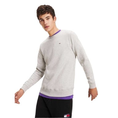 Tommy Jeans Mens Fleece Lined Sweatshirt (Grey Heather)