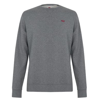 Levis Mens Original Crew Neck Sweatshirt (Grey Marl)