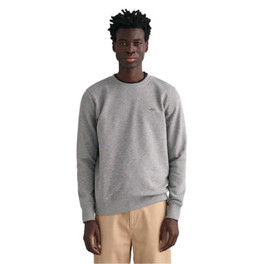 Gant Mens Crew Neck Sweatshirt (Grey)
