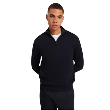 Ted Baker Mens Merino Wool Pullover (Navy)