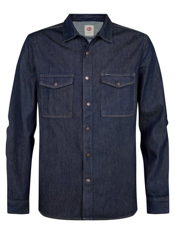 Petrol Industries - Men Shirt Long Sleeve Denim forgestate Men - Blue