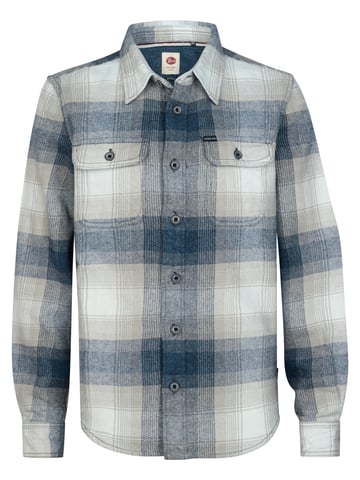 Petrol Industries - Brushed Check Shirt ironhaven Boys - Blue