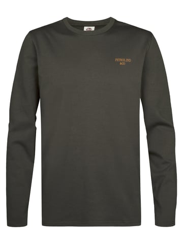 Petrol Industries - Cotton Long Sleeve T-Shirt miller Men - Grey