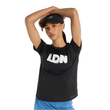 New Balance Womens/Ladies Breathable T-Shirt (Black)