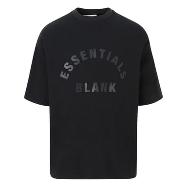 Blank Essentials Mens Arch Crew Neck T-Shirt (Black)