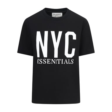 Blank Essentials Womens/Ladies Newyork Graphic Print T-Shirt (Black)