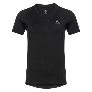 Odlo Womens/Ladies Merino Wool Crew Neck Slim T-Shirt (Black)