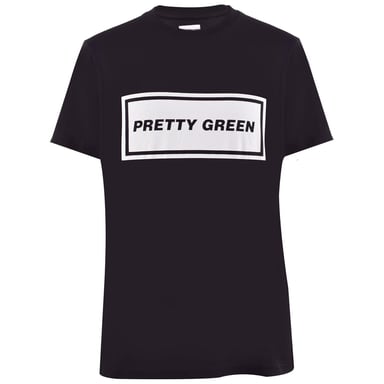 Pretty Green Mens Iconic T-Shirt (Black)