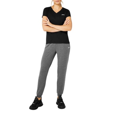 Slazenger Womens/Ladies T-Shirt (Black)