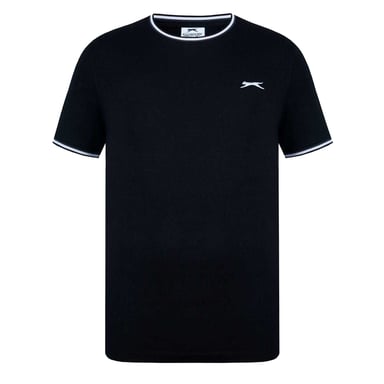 Slazenger Mens Cotton T-Shirt (Black)