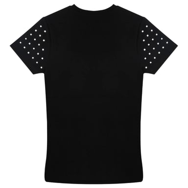Biba Womens/Ladies Glitter Regular T-Shirt (Black)