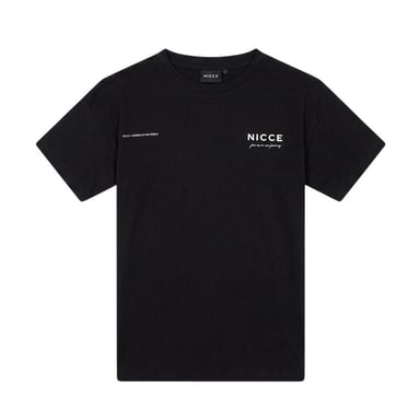 Nicce Mens Crew Neck Oversized T-Shirt (Black)