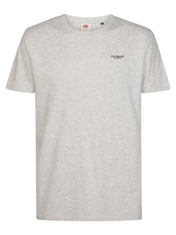 Petrol Industries - Melange Jersey T-shirt irving Men - White