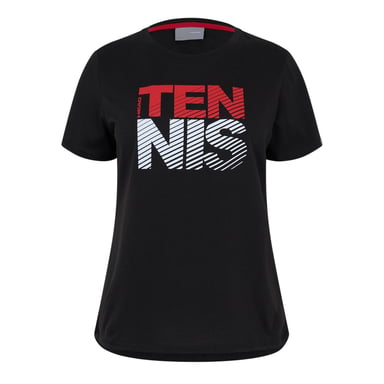 Head Womens/Ladies Club Lisa Crew Neck T-Shirt (Black)