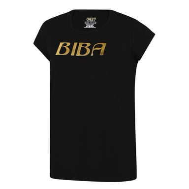 Biba Womens/Ladies Logo Cotton T-Shirt (Black)