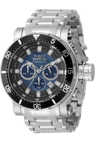 Invicta Coalition Forces 49753 Men's Watch - Quartz Movement - Stainless Steel with Black Dial - 52 mm