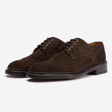 Oliver Sweeney Calf Suede Derby Brogues