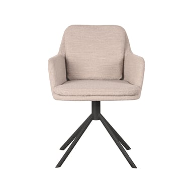 LABEL51 - Eetkamerstoel Joy - Beige - 63x58x83cm