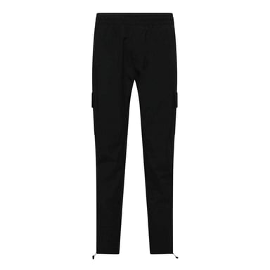 Duck and Cover Mens Chatslare Logo Combat Trousers (Black)