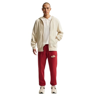 Nike Mens Sportswear Club Full Zip Hoodie (Light Khaki)