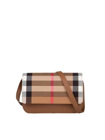 Madison Check Shoulder Bag