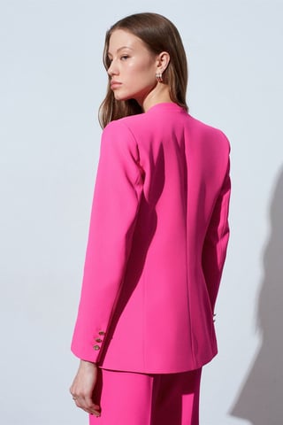 Women’s Slim Fit Crepe Blazer Jacket
