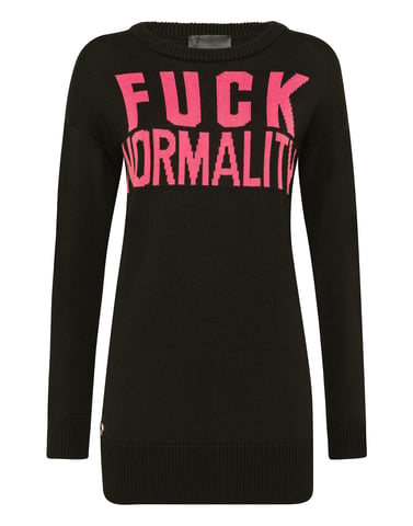 Pullover Round Neck Ls Statement