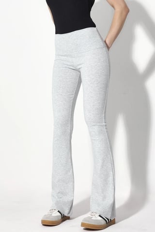 High Waist Flare Leg Leggings